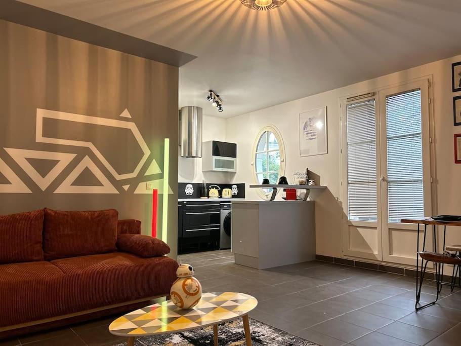 Once Upon A Time - 7Min From Disneyland - Free Private Parking - Self Checkin - Balcony - Barbecue Magny-le-Hongre Exteriör bild