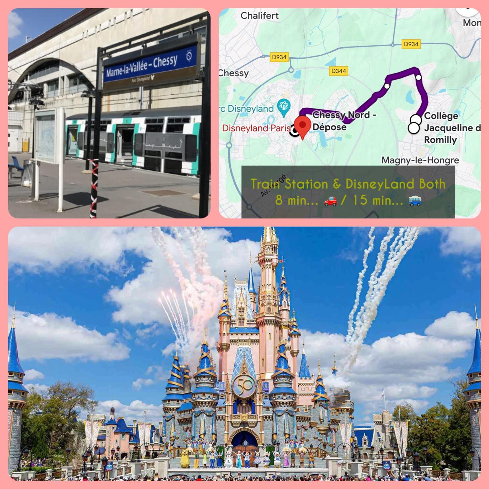 Once Upon A Time - 7Min From Disneyland - Free Private Parking - Self Checkin - Balcony - Barbecue Magny-le-Hongre Exteriör bild