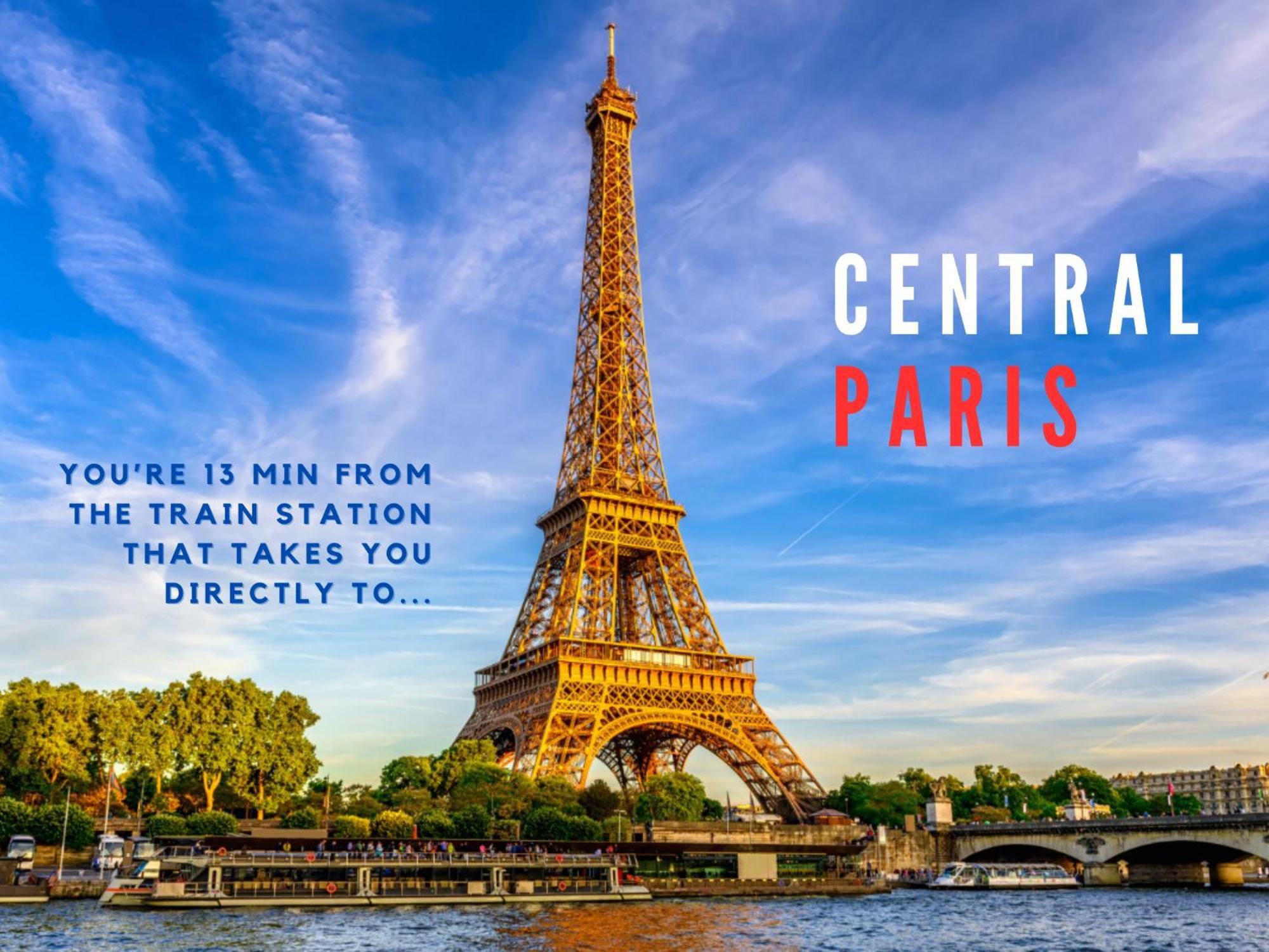 Once Upon A Time - 7Min From Disneyland - Free Private Parking - Self Checkin - Balcony - Barbecue Magny-le-Hongre Exteriör bild